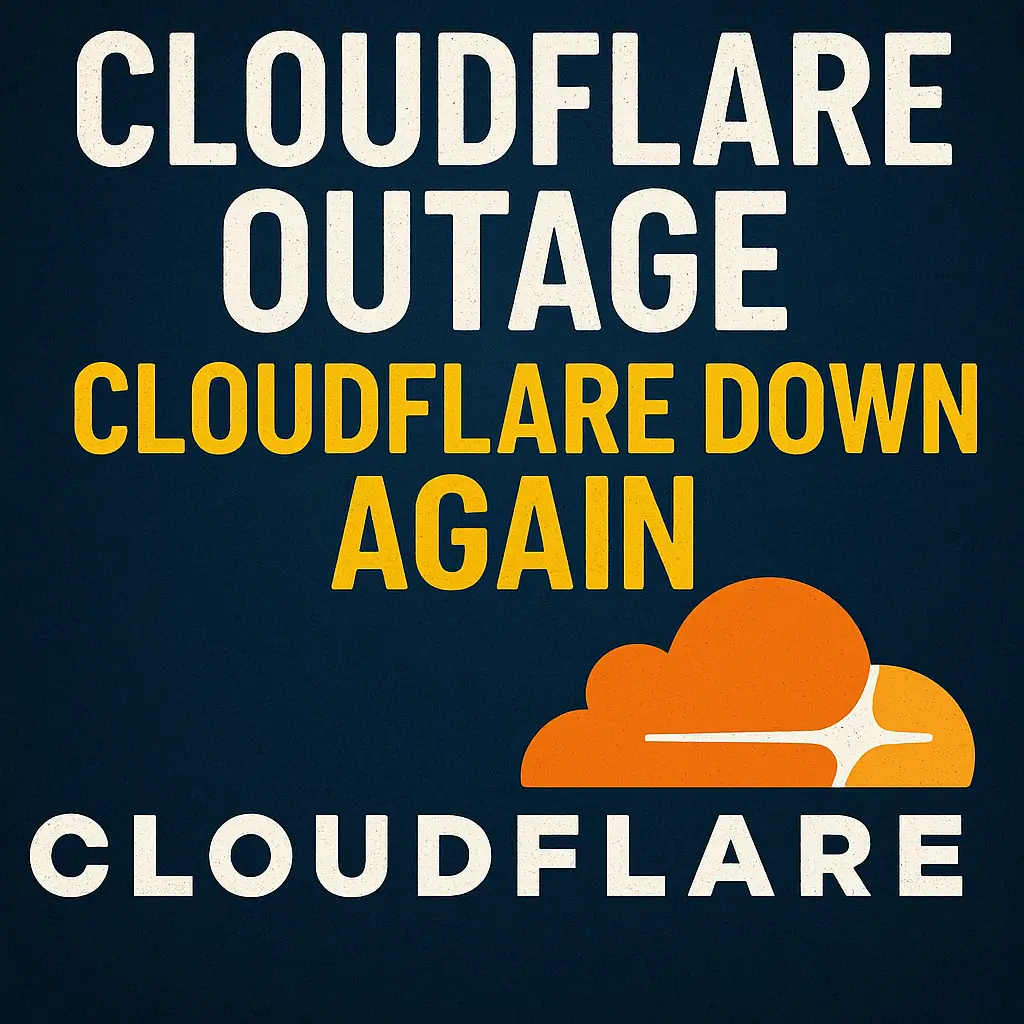 Cloudflare outage illustration
